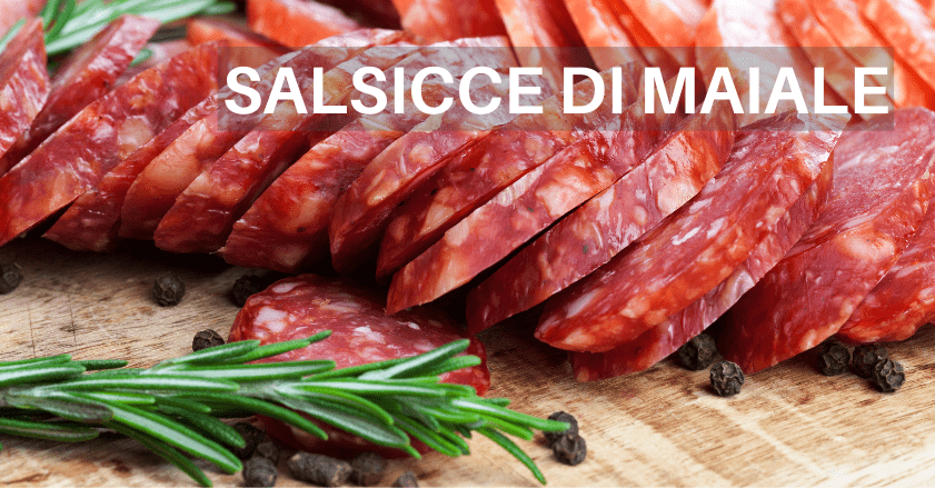ACQUISTA SALSICCE DI MAIALE